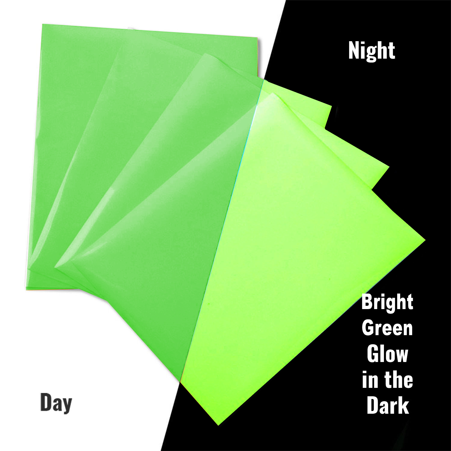 Threadart Neon Green Glow In The Dark 20 Wide Heat Transfer Vinyl